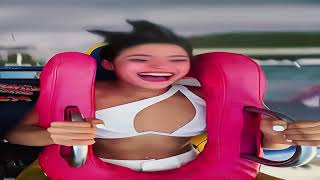 Slingshot ride  SLOWED  40 🙈 nice girl 🔥 funny slingshot ride 🤪 [upl. by Trotter]