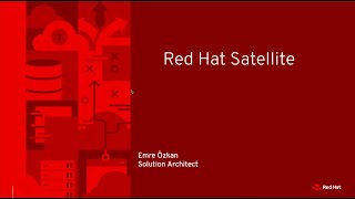 Red Hat Satellite Nedir Red Hat Satellite Mimarisi ve Demo [upl. by Ydnerb]