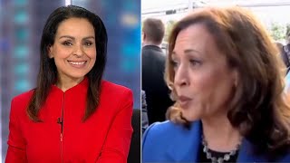 Lefties losing it Kamala tries to speak without an autocue [upl. by Asus]