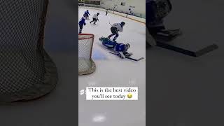 This Micd Up Hockey Goalie Is Pure Gold [upl. by Melisandra191]