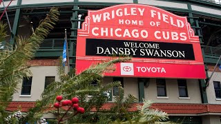 Dansby Swansons First Day as a Chicago Cub [upl. by Zildjian]