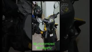 My customized Mio Sporty [upl. by Assilrac]