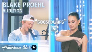 Former NFL Player Blake Proehl Beautifully Sings His Way To An Idol Touchdown  American Idol 2024 [upl. by Iand]