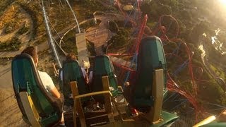 Shambhala  On Ride  POV  PortAventura  HD [upl. by Lehcar]