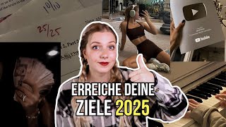 Der MASTERPLAN mit dem du all deine ZIELE für 2025 erreichst [upl. by Shae]