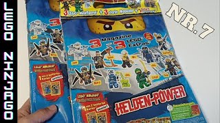 Ninjago Wundertüte😎 HeldenPower Nr7 Unboxing  Ninjago Sammelkarten  Cards TCG auspacken [upl. by Aihtela]