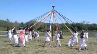 Folk School Maypole Dance 2011 [upl. by Salter664]