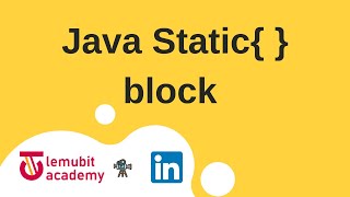 Java Static Initializer Block [upl. by Deckert349]