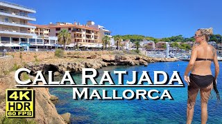 Cala Ratjada Mallorca Spain 4K 60fps HDR UHD Dolby Atmos 💖 The best places 👀 Walking Tour [upl. by Ayatan]