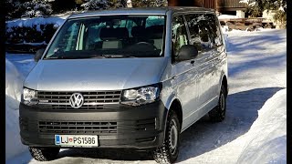 Volkswagen Transporter T6 20 TDI 4 motion 2018 review [upl. by Ahsilla]