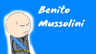 Benito Mussolini Oversimplified [upl. by Rimas]