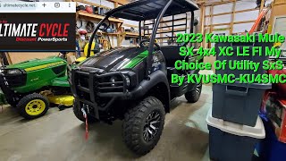 2023 Kawasaki Mule SX 4x4 XC LE FI My Choice Of Utility SxS By KVUSMCKU4SMC [upl. by Bard]