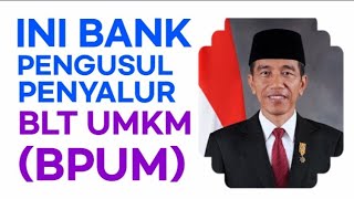 BLT UMKM BPUM Hanya Cair di Bank ini [upl. by Rosalia]