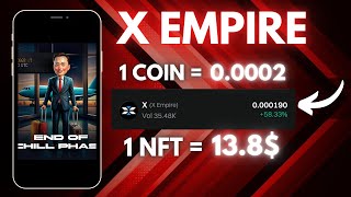 X Empire 1 Coin Price  X Empire 1 NFT Price xempireairdrop XEmpire 1coinprice [upl. by Fredela]