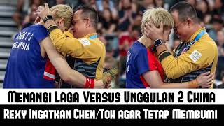 Manangi Laga Versus Unggulan 2 China Rexy Ingatkan ChenToh agar Tetap Membumi [upl. by Alisa]