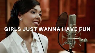 Cindy Lauper  Girls Just Wanna Have Fun Spanish Cover by Carissa Vales [upl. by Llessur]