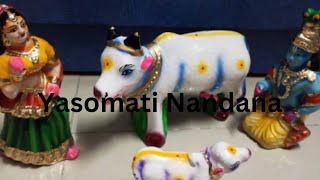 yasomati nandana yasomatinandana devotional harekrishna [upl. by Yelmene558]