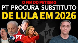 O Fim do PETISMO  PT e LULA já procuram alguém para substituir o ladrão em 2026 [upl. by Ittocs837]