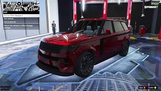 GTA 5  Gallivanter Baller Range Rover Customization [upl. by Falcone]