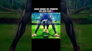 Mash Showed His StrengthBIG BANG DASH 😈 mashle gamingwithkrishna anime fyp animeedit amv [upl. by Assetan491]