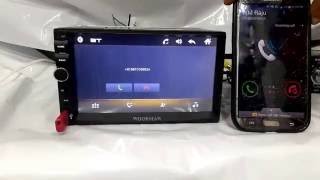 Woodman Doubledin With Bluetooth amp Usb  Full Hd Car Media Player Demo Video [upl. by Iddo]