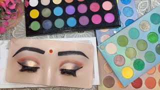 full cut crease eye makeup tutorial youtuber short makeover fashion indian glow myntra meesh [upl. by Kowtko]