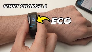 Fitbit Charge 6 How to Use the ECG Feature [upl. by Anirbed25]