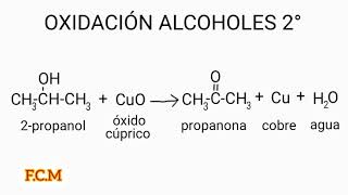 OXIDACIÓN DE ALCOHOLES SECUNDARIOS [upl. by Avahc]