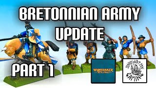 Bretonnian Army Update Part 1 [upl. by Erbma]