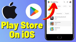 How To Download Google Play Store Apps on your iOS Device  Play Store on iPhoneiPad 2023 [upl. by Alekram882]