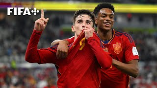 EVERY SPAIN GOAL FROM THE 2022 FIFA WORLD CUP [upl. by Kreindler655]