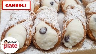 ITALIAN CANNOLI RECIPE  How to Make Sicilian Cannoli Shells and Cream [upl. by Kirre734]