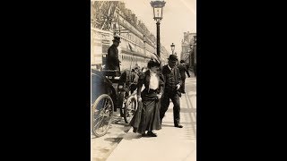 Amazing Vintage Photographs Show Paris Street Style of 1906 [upl. by Attalanta]