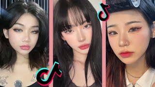 Best korean makeup 2022  korean makeup tutorial tiktok compilation [upl. by Ynnij]