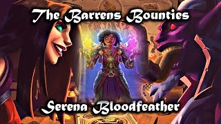 HEARTHSTONE MERCENARIES The Barrens Bounties Serena Bloodfeather [upl. by Nickey]