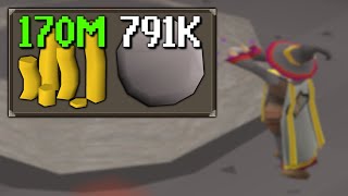 How I earned 170M from Runecrafting  Road to Max Cape 2 [upl. by Arras]