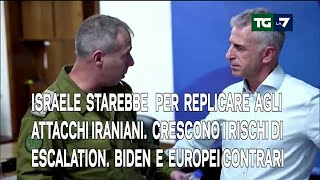 In diretta il TgLa7 delle 2000 del 15042024 [upl. by Atinrahs313]