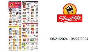 ShopRite Weekly Ad US  06212024  06272024 [upl. by Laddie]