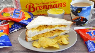 How to Make a Classic Irish Tayto Crisp Sandwich [upl. by Liddy333]