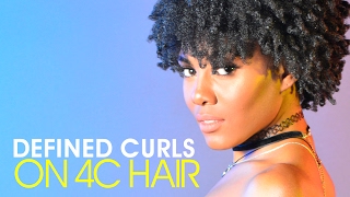 How to Define Curls on 4C Natural Hair  Miss Jessies Coily Custard  Chanel Oldham [upl. by Gibeon]