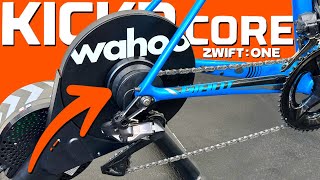 Virtual Shifting Arrives on the KICKR  Wahoo KICKR CORE Zwift One Review [upl. by Yrocej81]