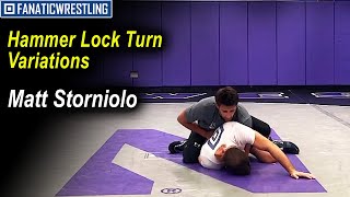 Hammer Lock Turn Variations from Northwestern University Head Coach Matt Storniolo [upl. by Licha]