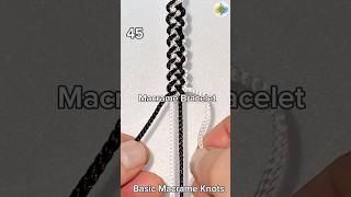 45 How to Knitting Bracelets Tutorial for beginners Macrame shorts macrametutorial howto [upl. by Eveline]