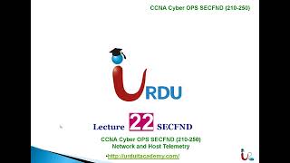 CCNA Cyber Ops SECFND 210 250 Lecture 22 Urdu IT Academy [upl. by Naj]