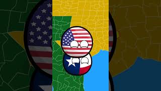 la historia del expansionismo estadounidense humor de paises countryballs humor estadosunidos [upl. by Jacie]