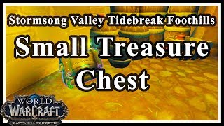 Small Treasure Chest Tidebreak Foothills WoW [upl. by Caldeira]