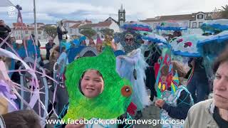 Desfile das Escolas  Carnaval Ilha Graciosa 2024 [upl. by Marieann530]