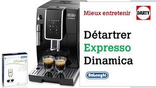 Détartrer sa machine expresso Delonghi Dinamica [upl. by Airdnna]