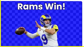 A Quiet Rams Fan Reaction to Rams Win over Vikings [upl. by Voletta150]