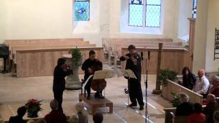 Niziol String Trio plays Beethoven String Trio Serenade Op8 [upl. by Kelci980]